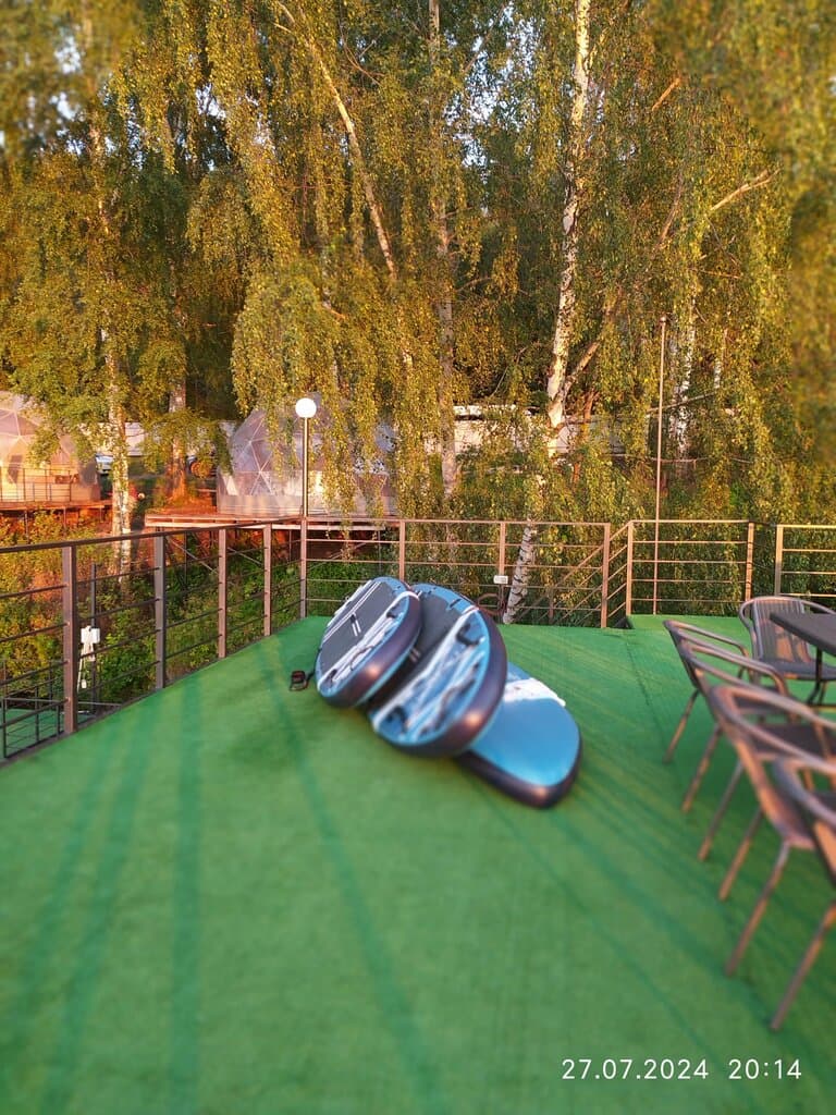 Глэмпинг на реке
