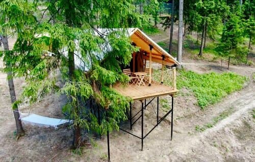Глэмпинг Лес рядом