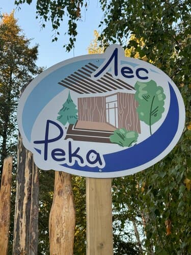 Лес Река
