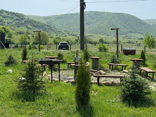 Глэмпинг Утро в горах